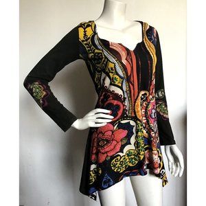 Desigual Boho Beaded Tunic.